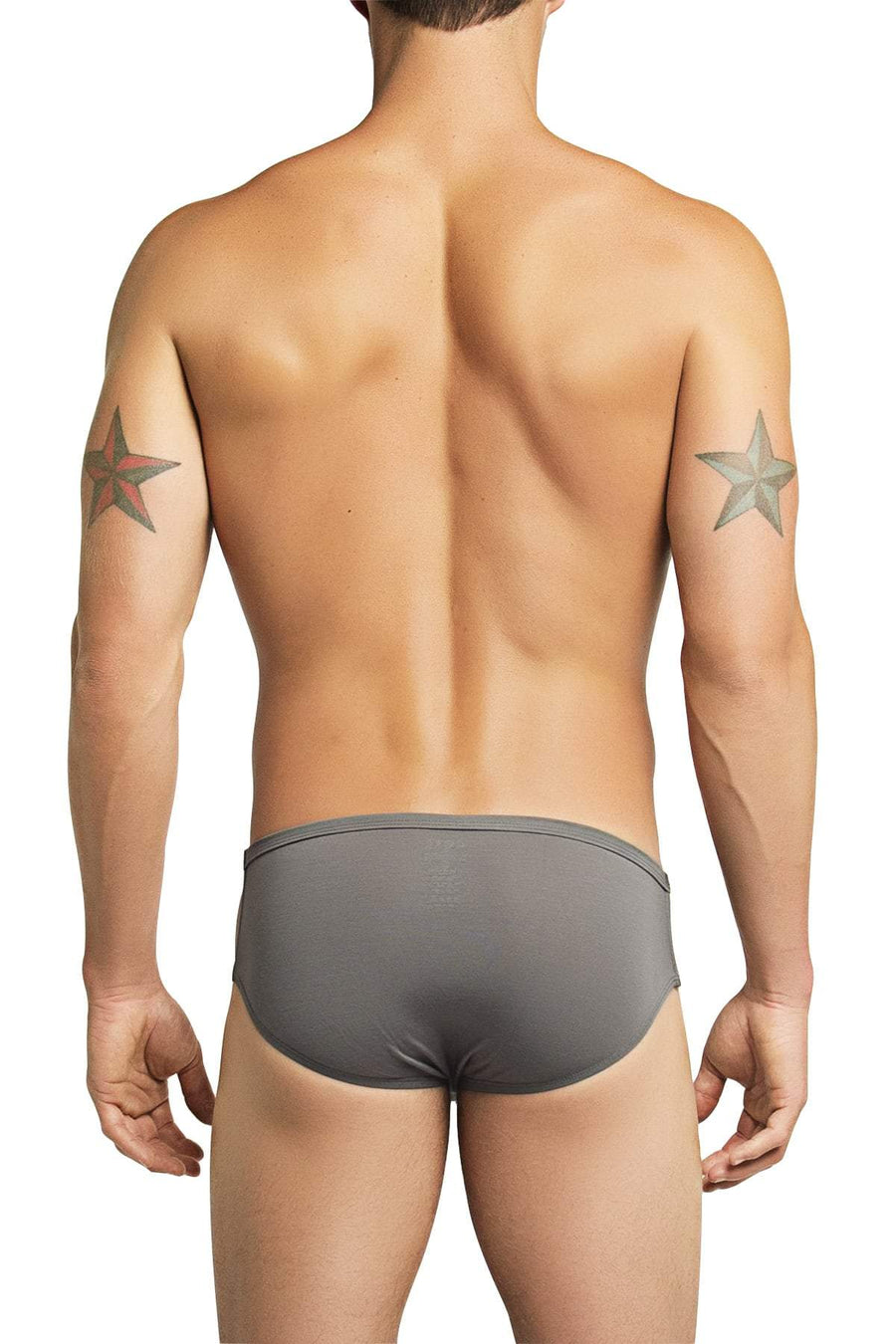 Core Grey Exposed Sides Brief