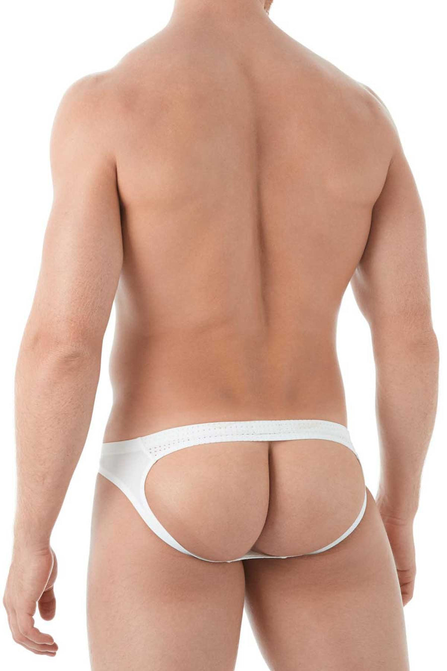 Gregg Homme White Drive Italian Mesh Jock
