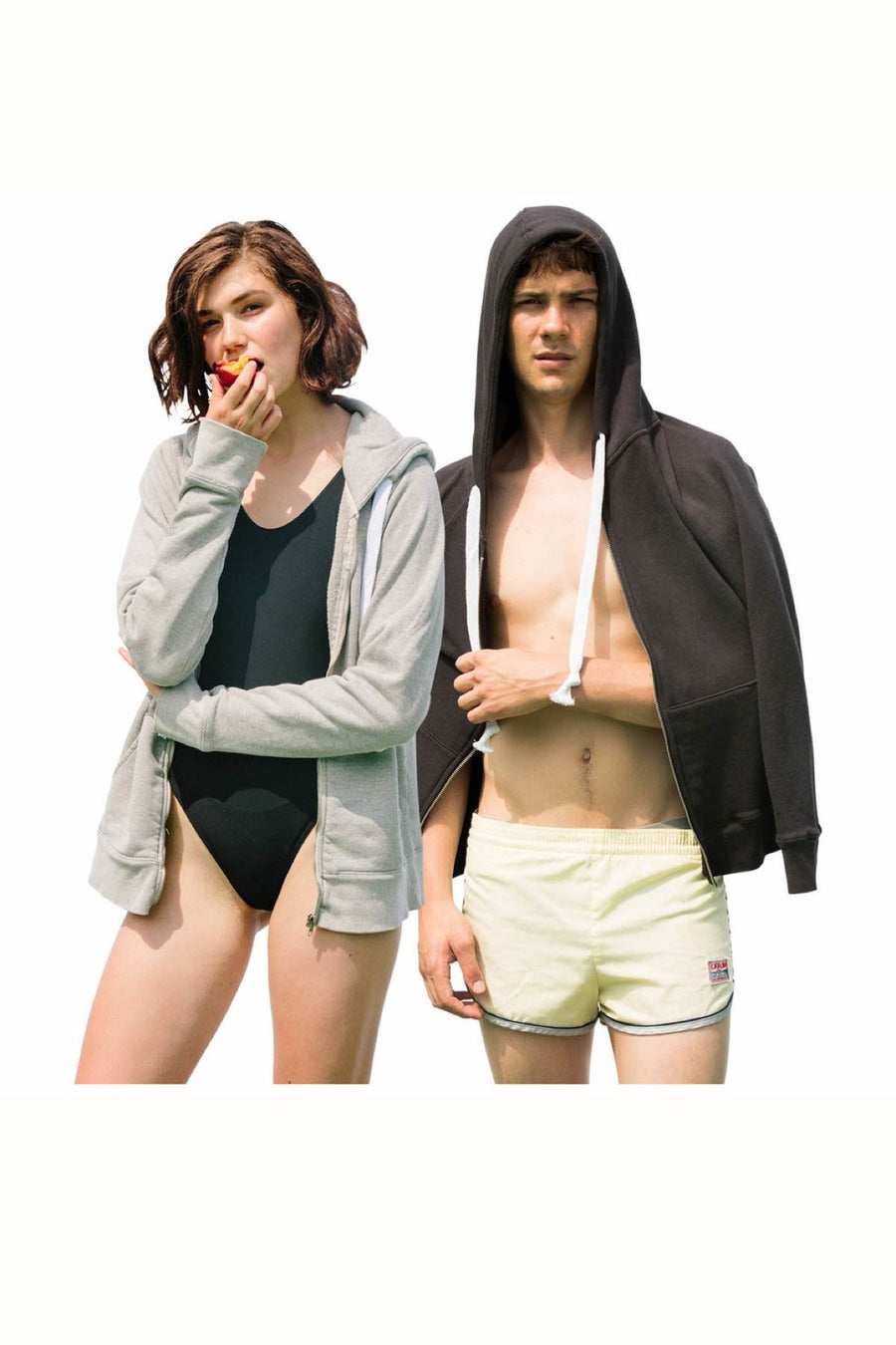 Rxmance Phantom Black Hooded Zip Sweatshirt