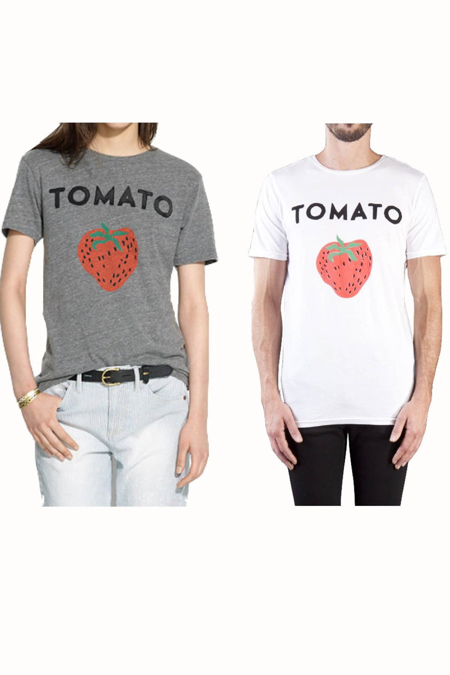 Rxmance Unisex Black Tomato Crew Tee