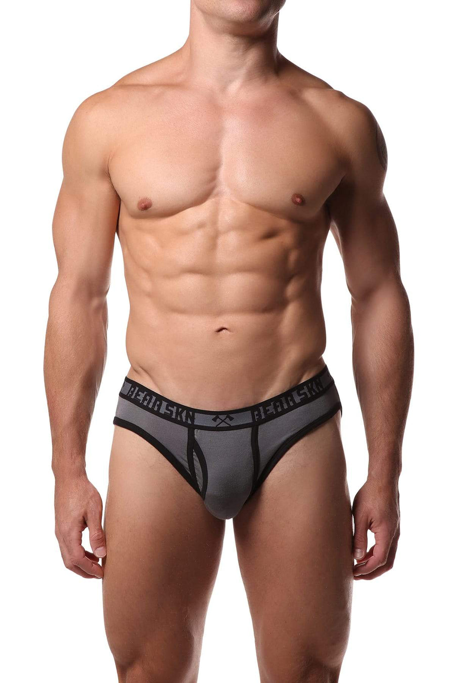 Bear Skn Grey Standard Issue Bamboo Brief