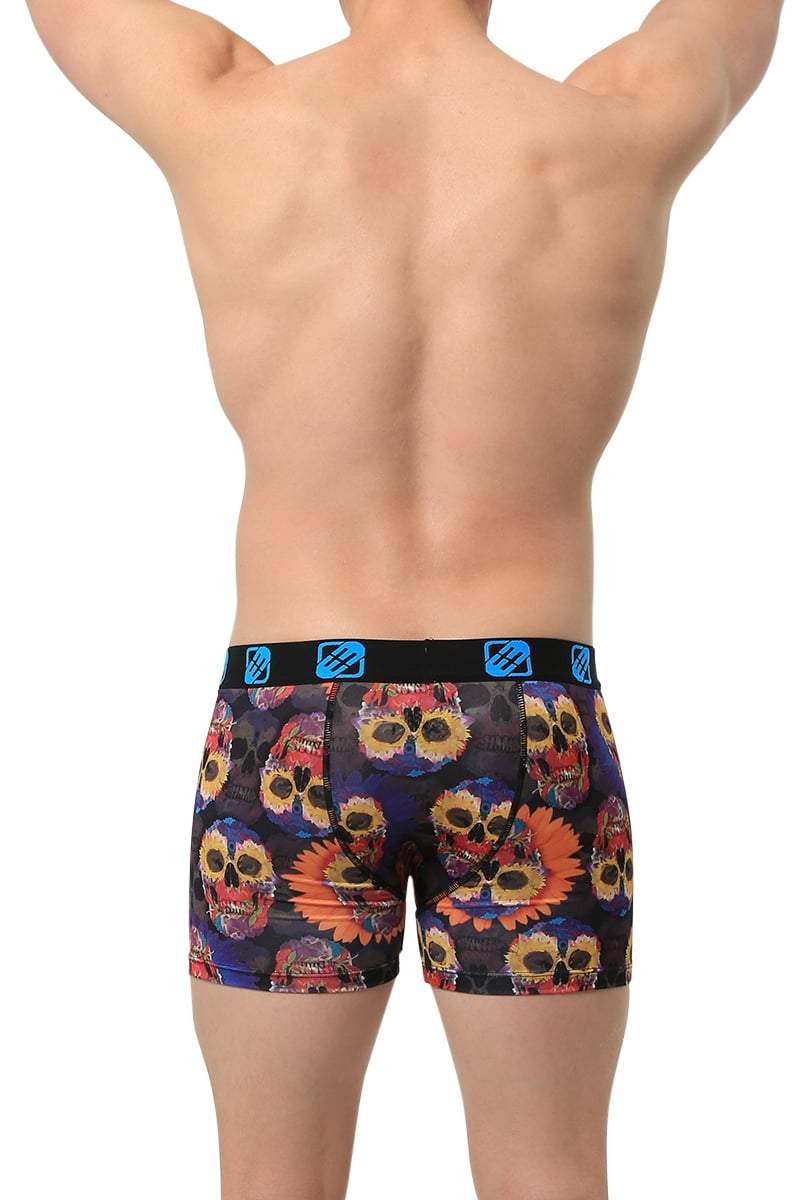 Freegun Floral Skull Boxer Brief
