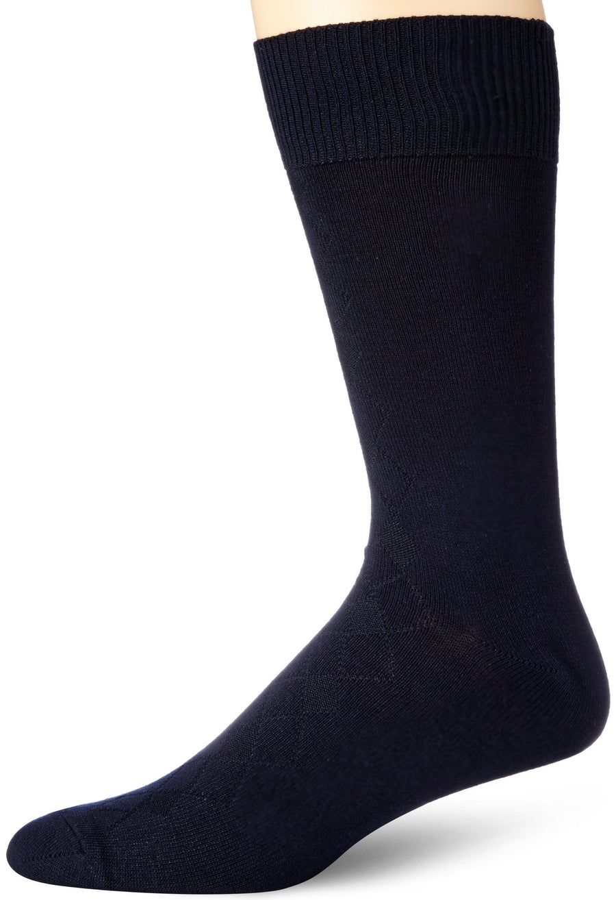 Perry Ellis Side Clocking Logo Sock Navy 6-12