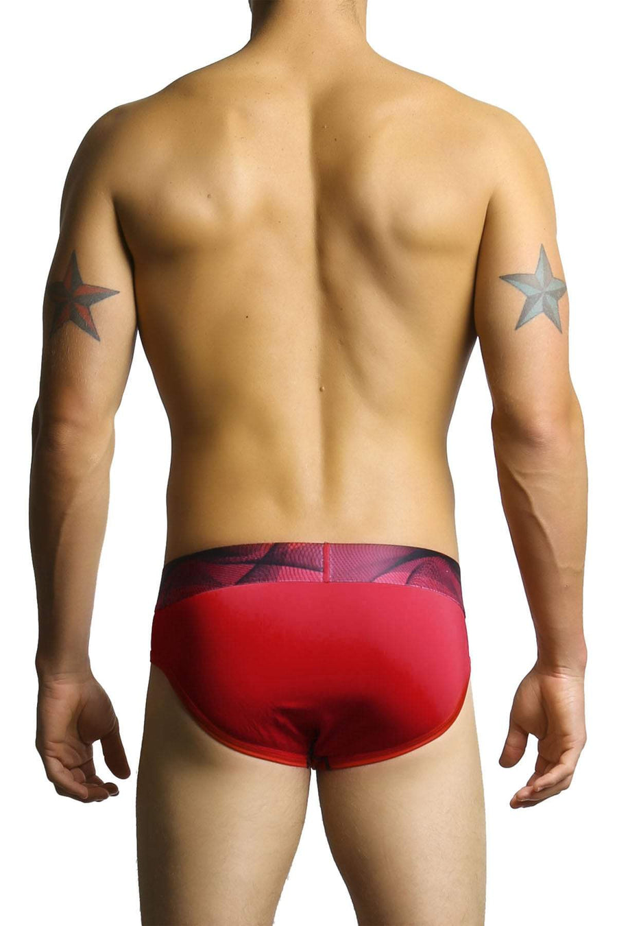 2-Pack Papi Black & Red Microfusion Performance Brief