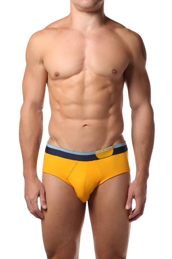 2(X)IST  Yellow Graphic Cotton Brief test