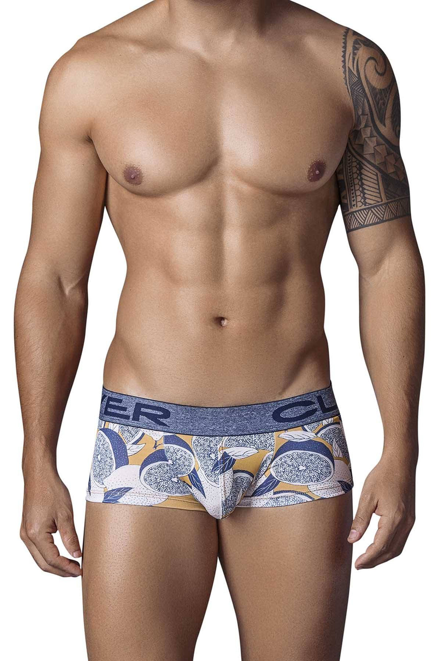 Clever Dark-Blue Garden Cheeky Brief