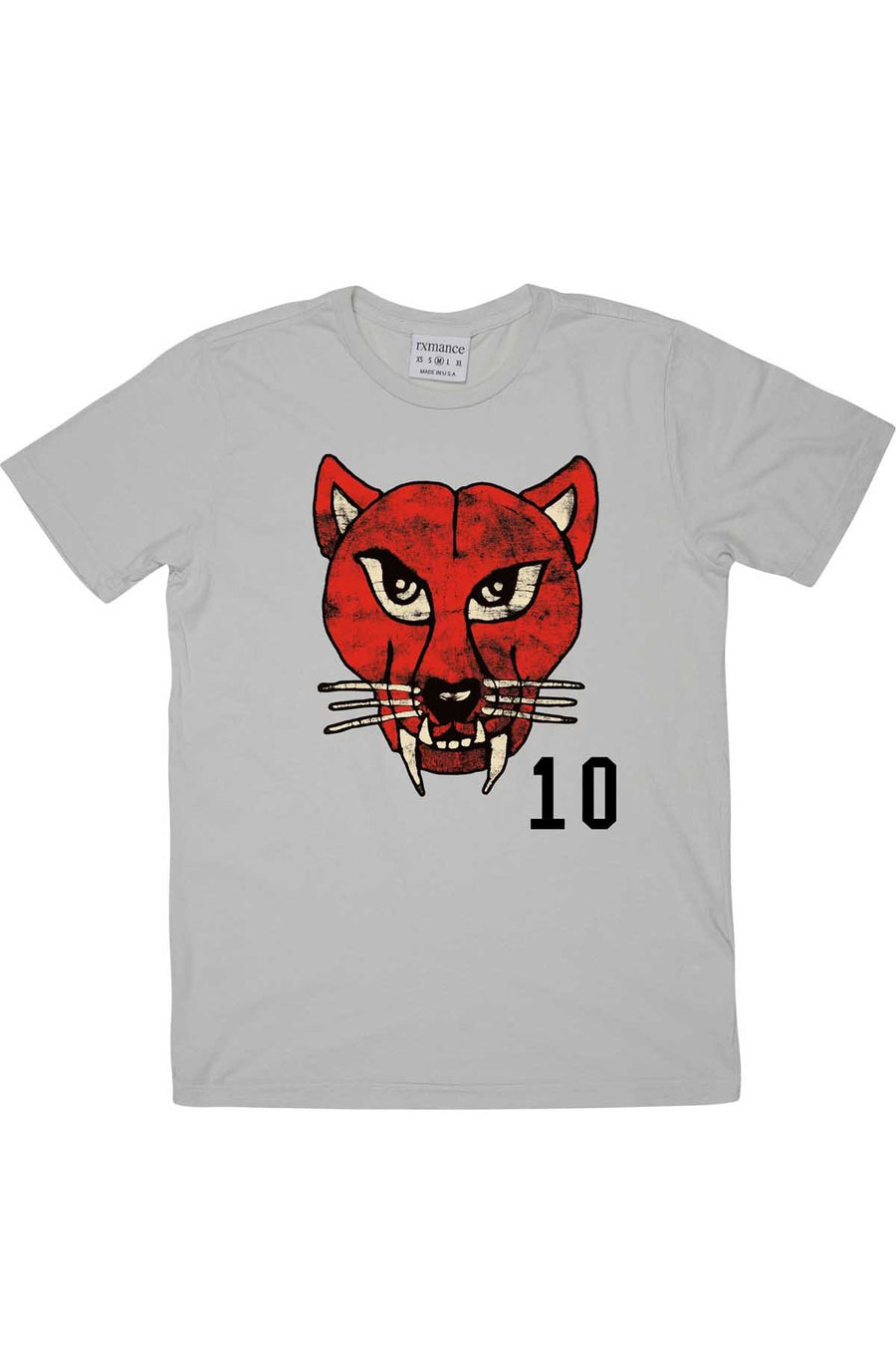 Rxmance Grey Cat Crew Tee