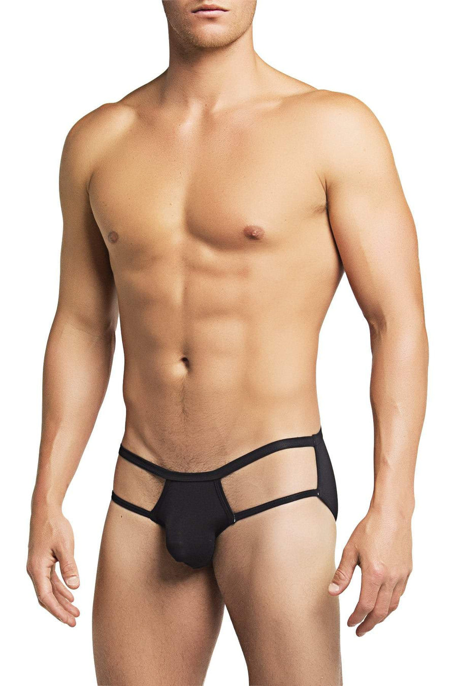 Core Black Exposed Sides Brief