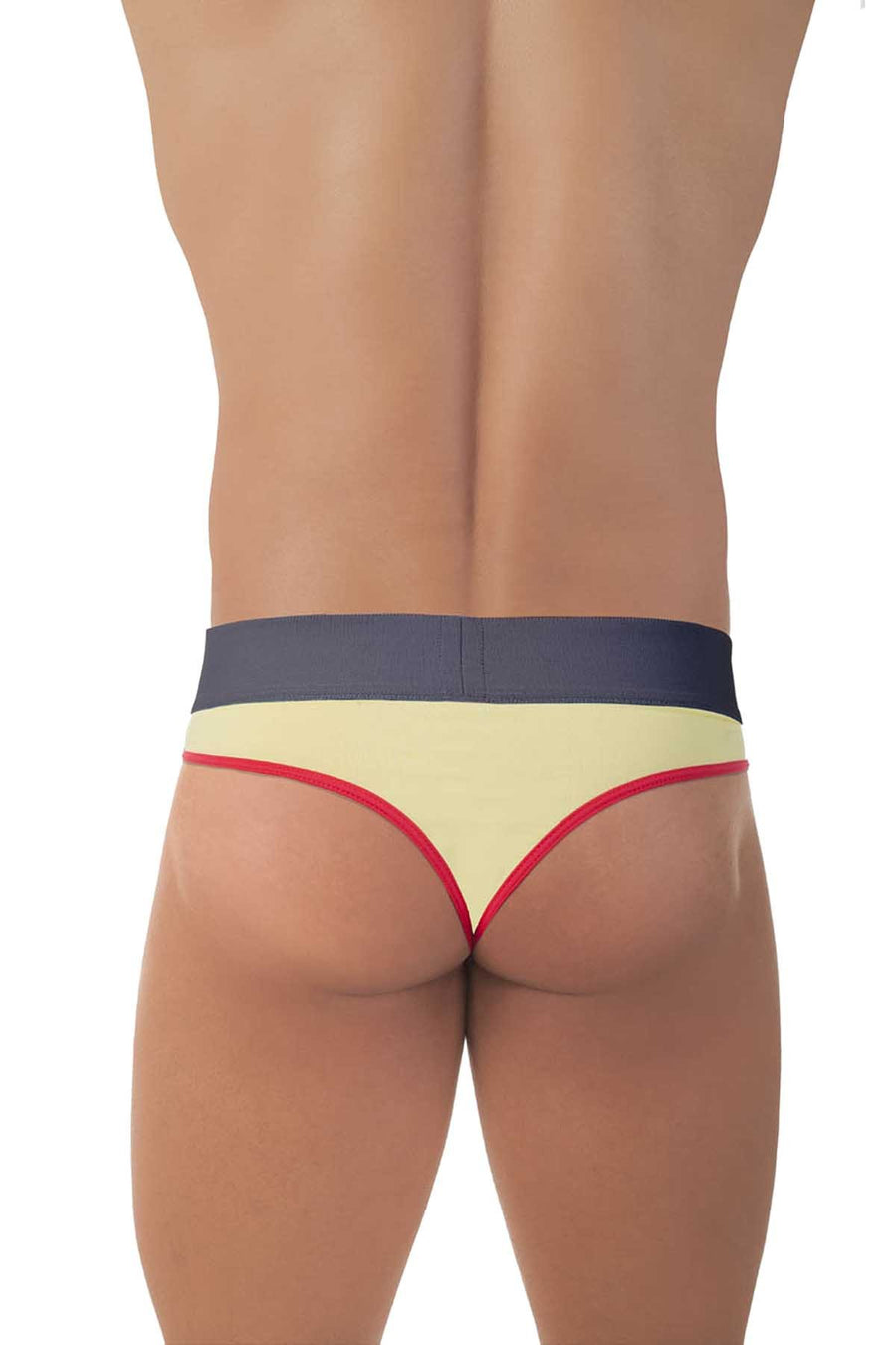 Mandies Yellow/Red Discotheque Thong