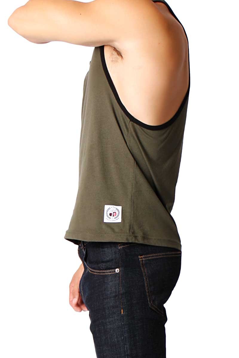 Timoteo Army Green & Black Freedom Tank
