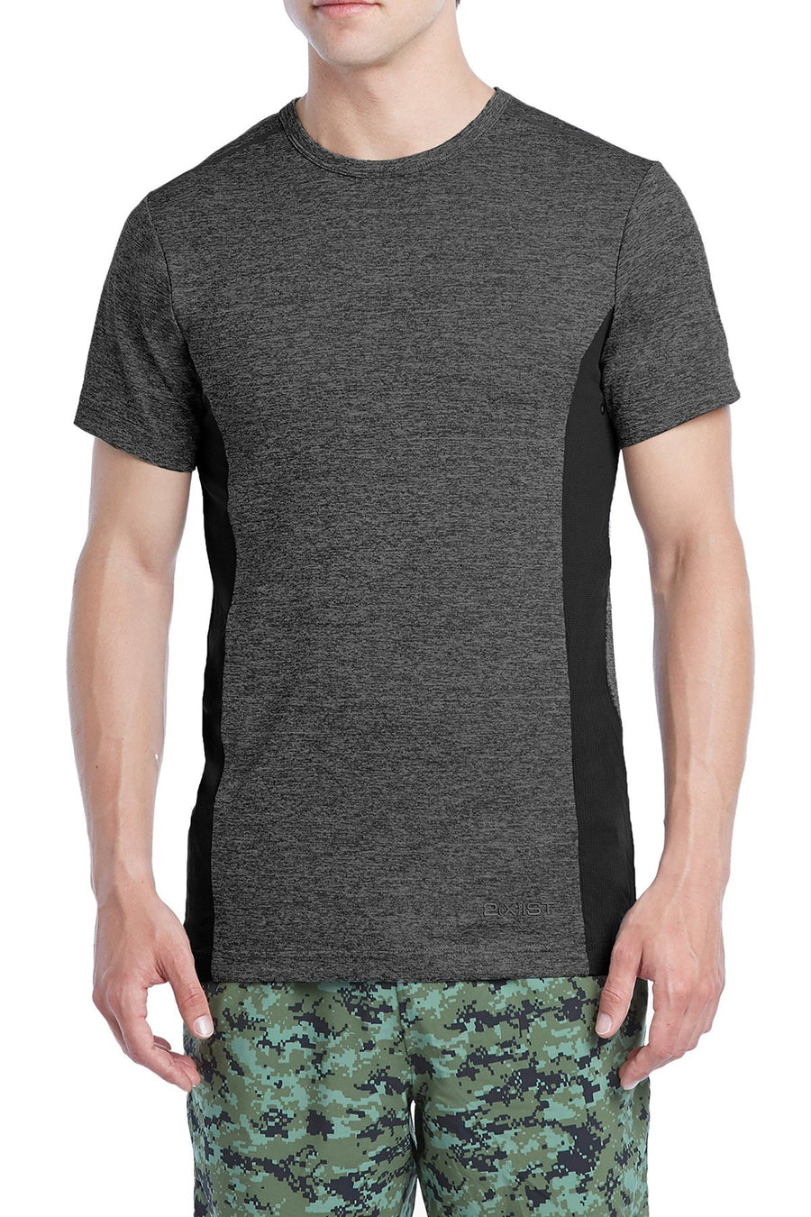 2(X)IST Black/Charcoal-Grey Sport Tech Performance T-Shirt