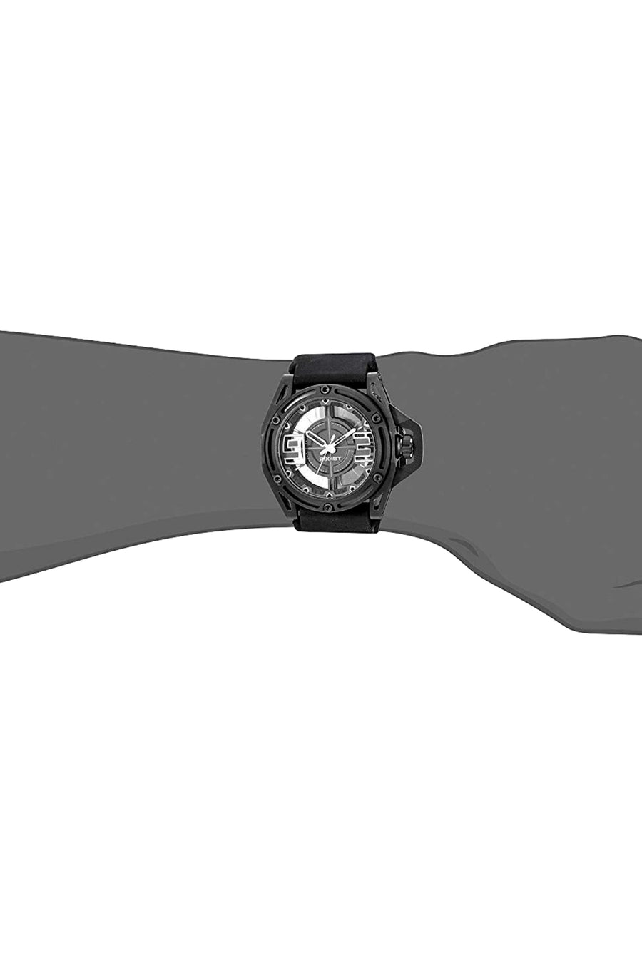 2(X)IST Black/White/Silver NYC Watch