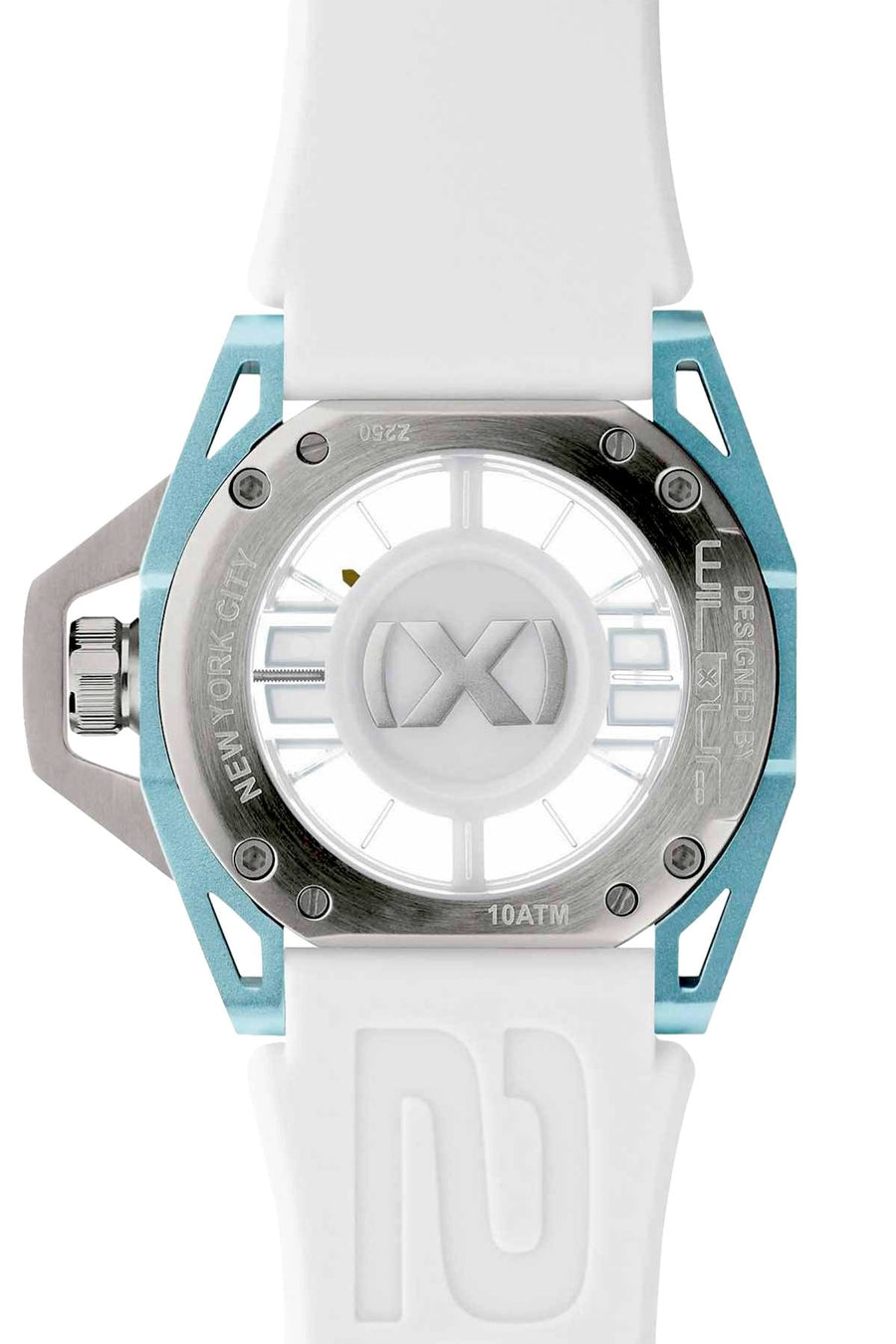2(X)IST Blue/White/Slate NYC Watch