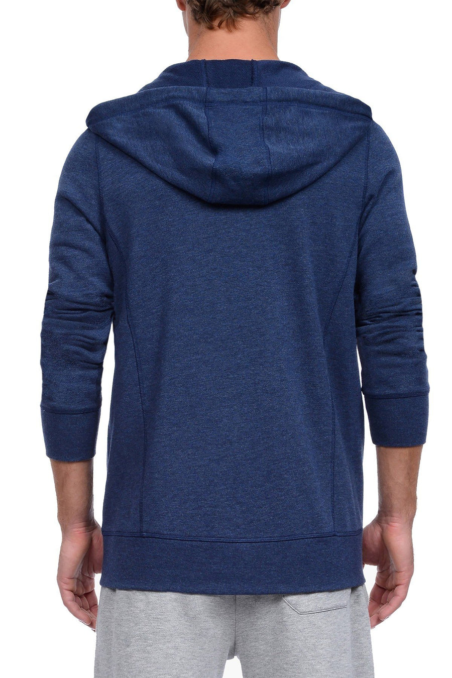 2(X)IST Denim Heather French Terry Zip-Up Hoodie