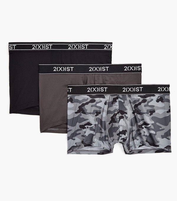 2(X)IST Grey Everyday Performance Trunks