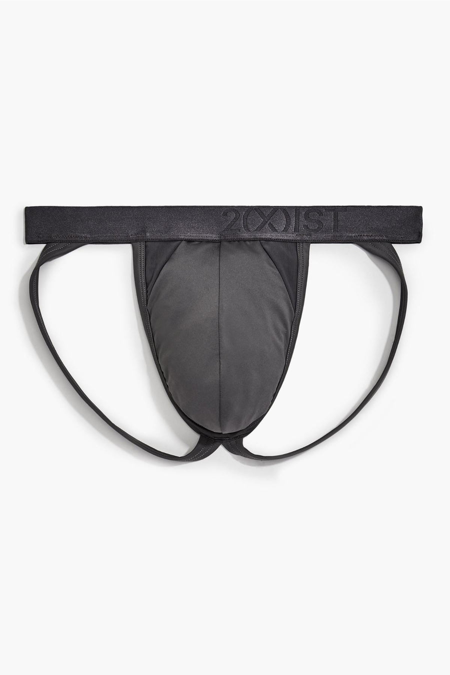 2(X)IST Lead-Grey Air-Luxe Micro Jockstrap