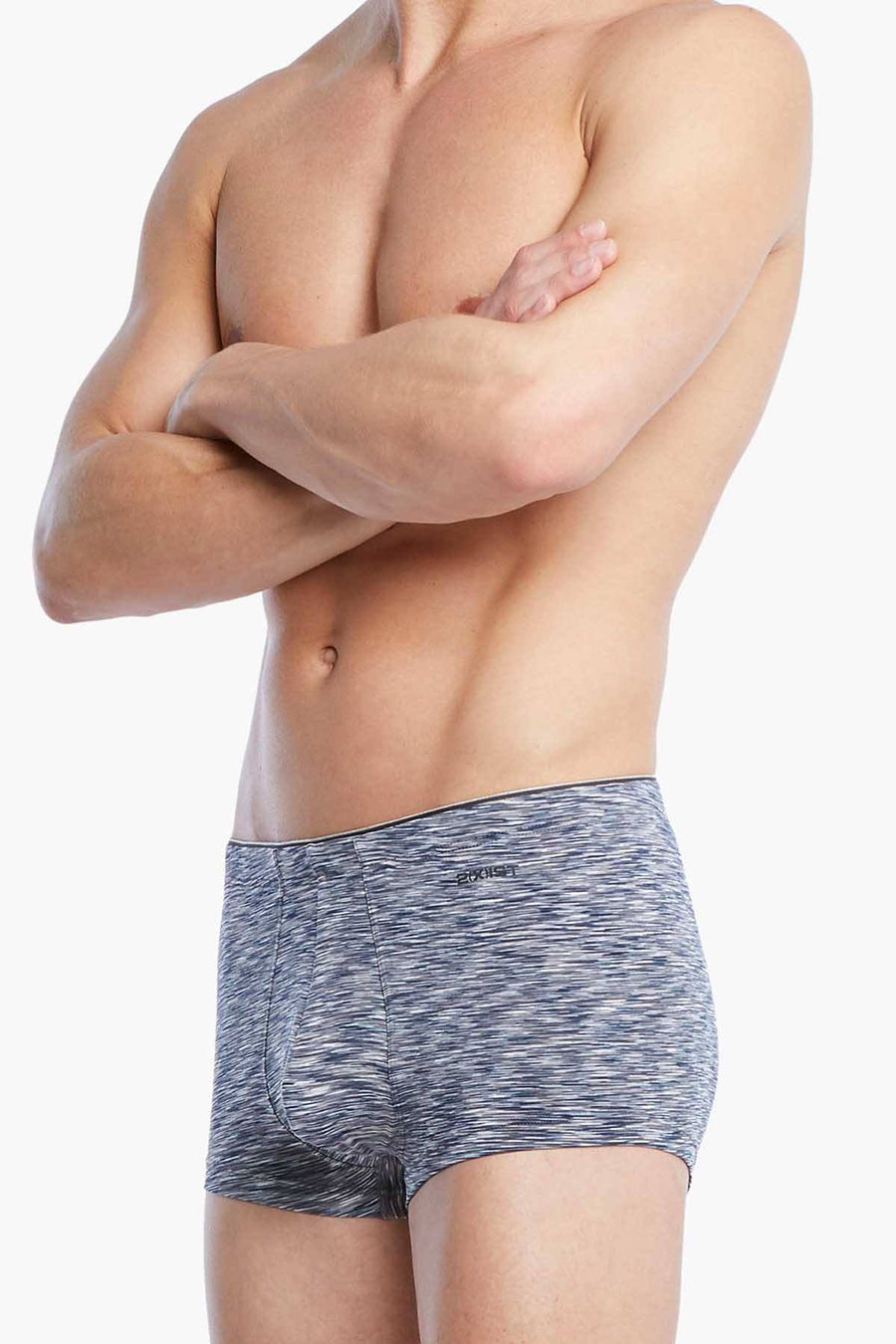 2(X)IST Navy Space Dye Sliq Micro Trunk
