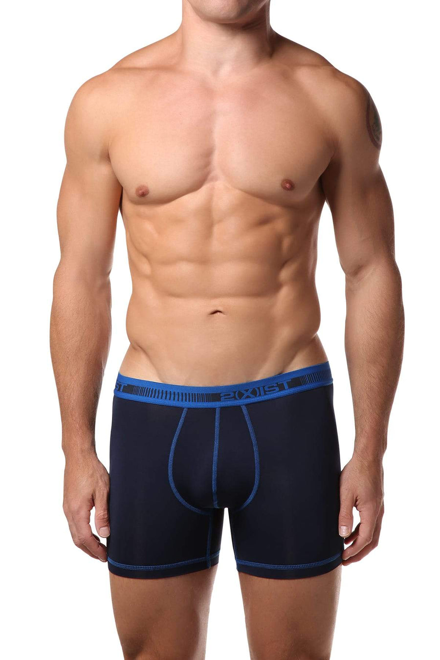 2(X)IST Navy & Blue Performance Boxer Brief