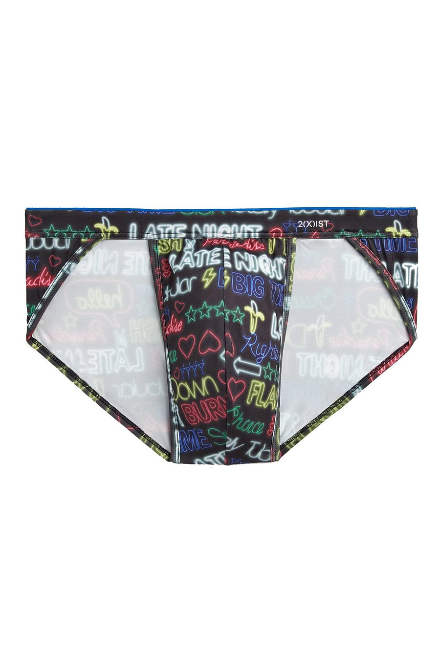2(X)IST Neon Lights Sliq Micro Sport Brief