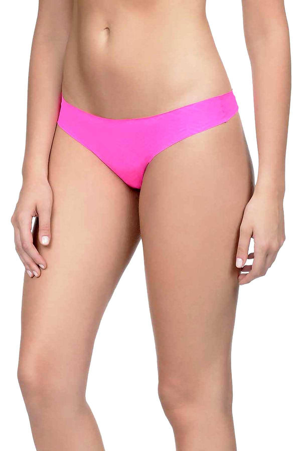 2(X)IST Pink Laser Cut Thong