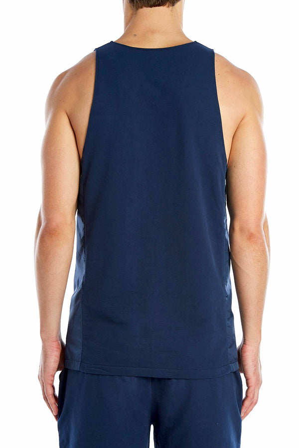 2(X)IST Varisty-Navy Classic Scoop-Neck Tank Top