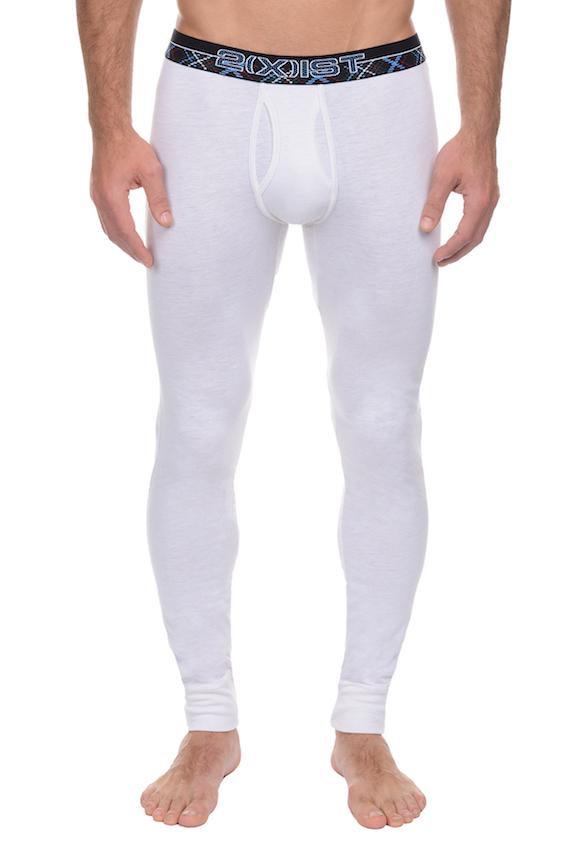 2(X)IST Winter White Tartan Tech Long John
