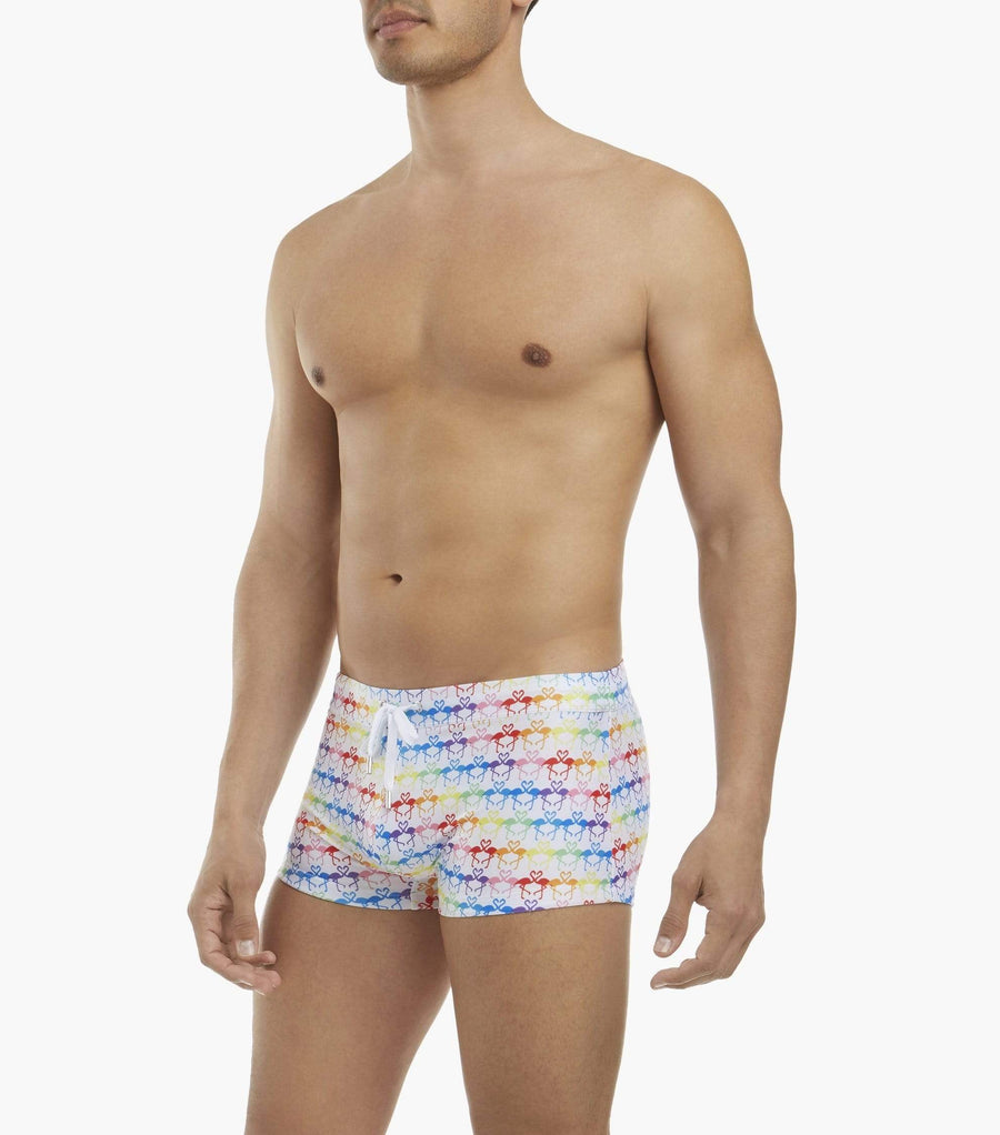 2(X)ist Cabo Pride Flamingo Swim Trunk