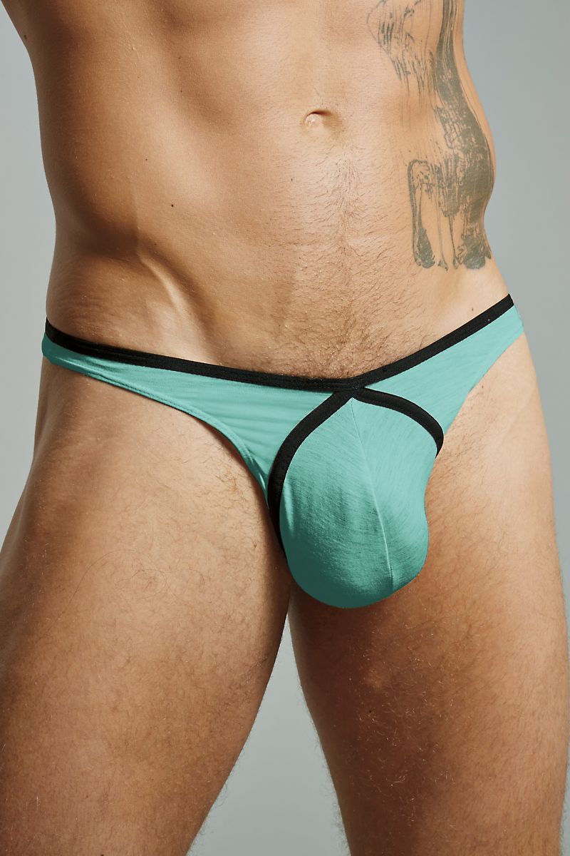 Extreme Collection Aqua Blue Linea Thong