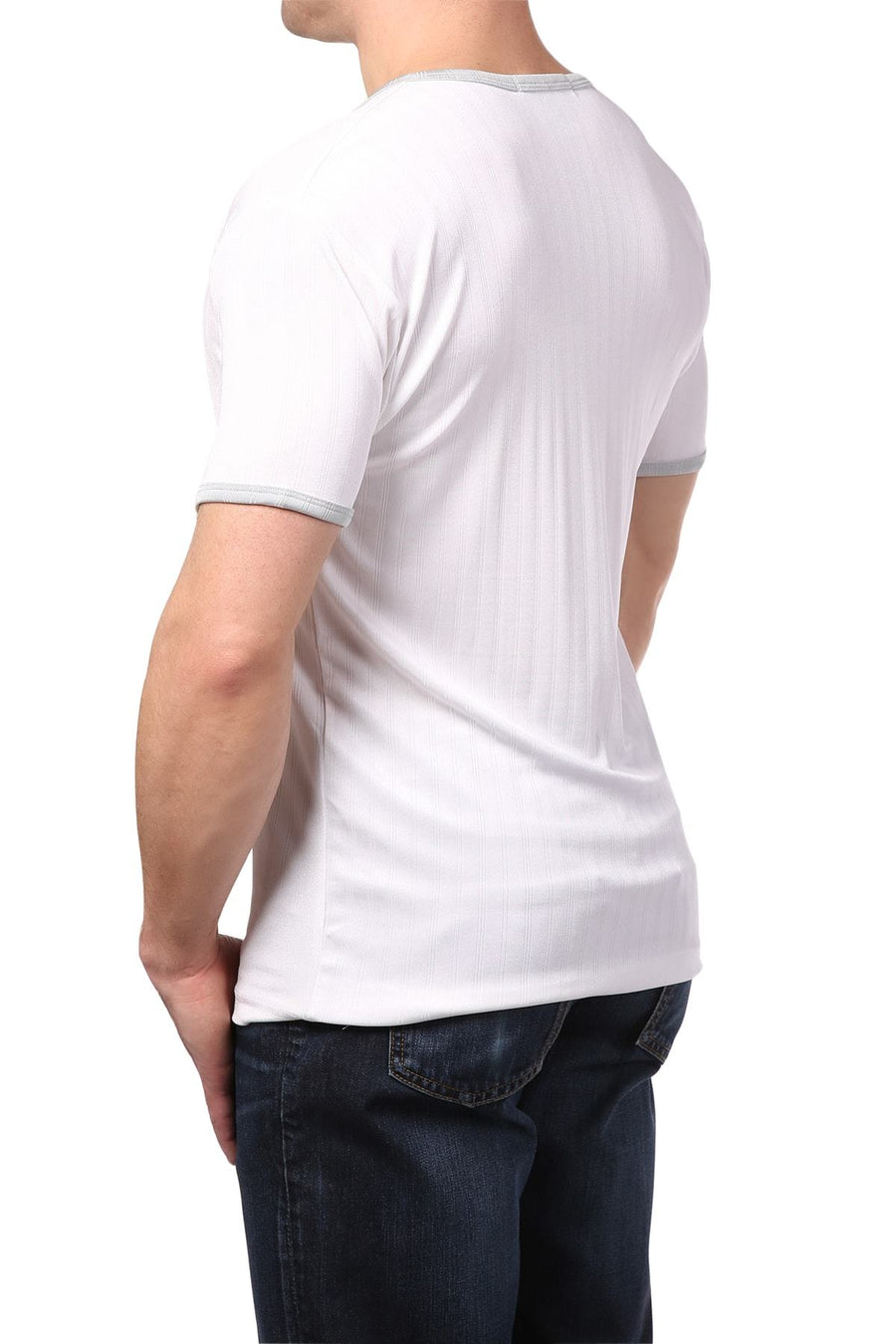 Andres Velasco White Contrast Trim Shirt
