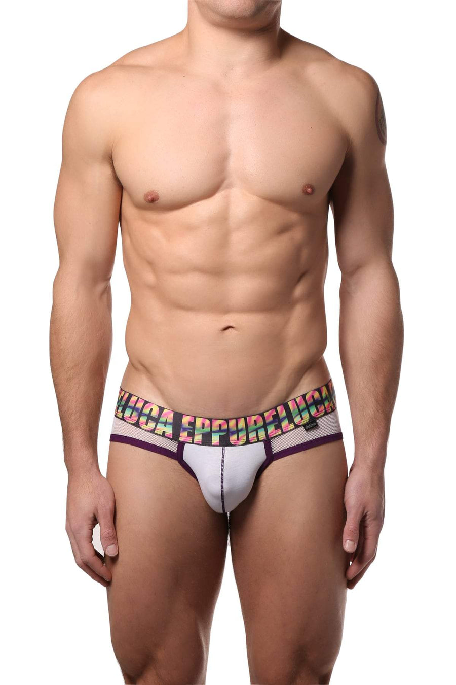 EppureLuca White Stefano Low-Rise Brief