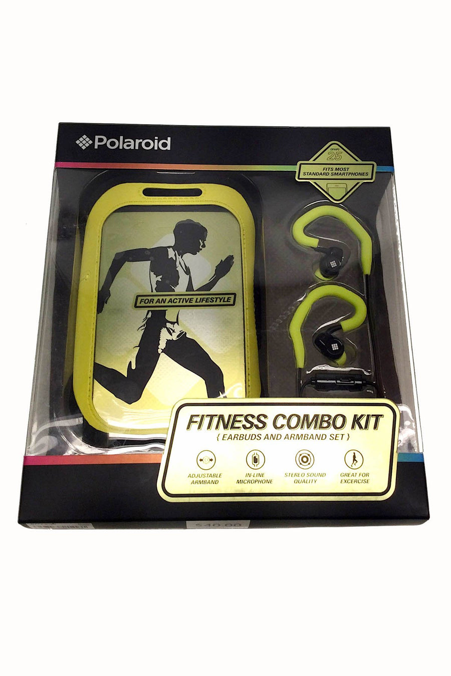 Polaroid Yellow Armband And Earbuds Set