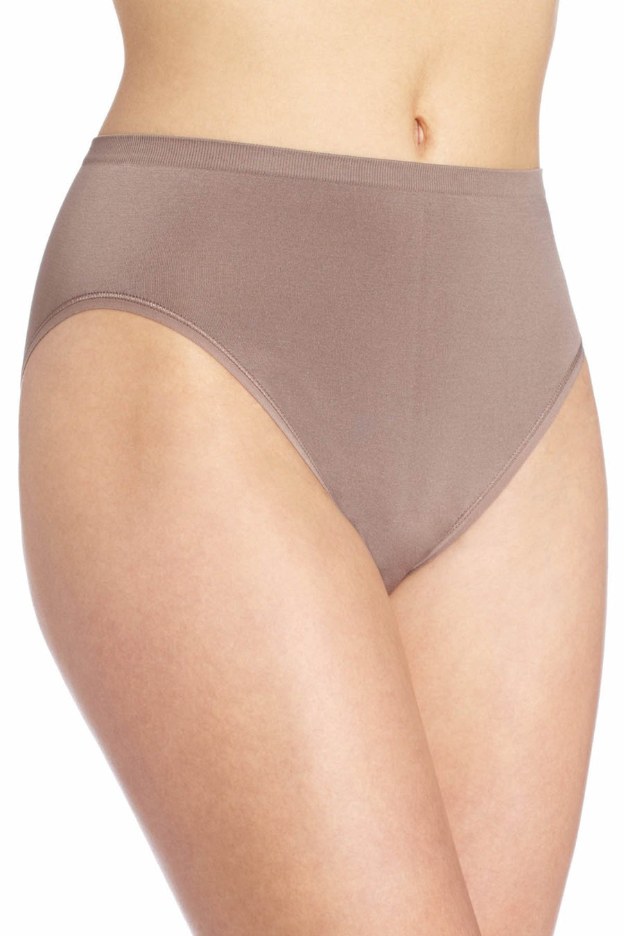 Vanity Fair Walnut Seamless High-Cut Brief