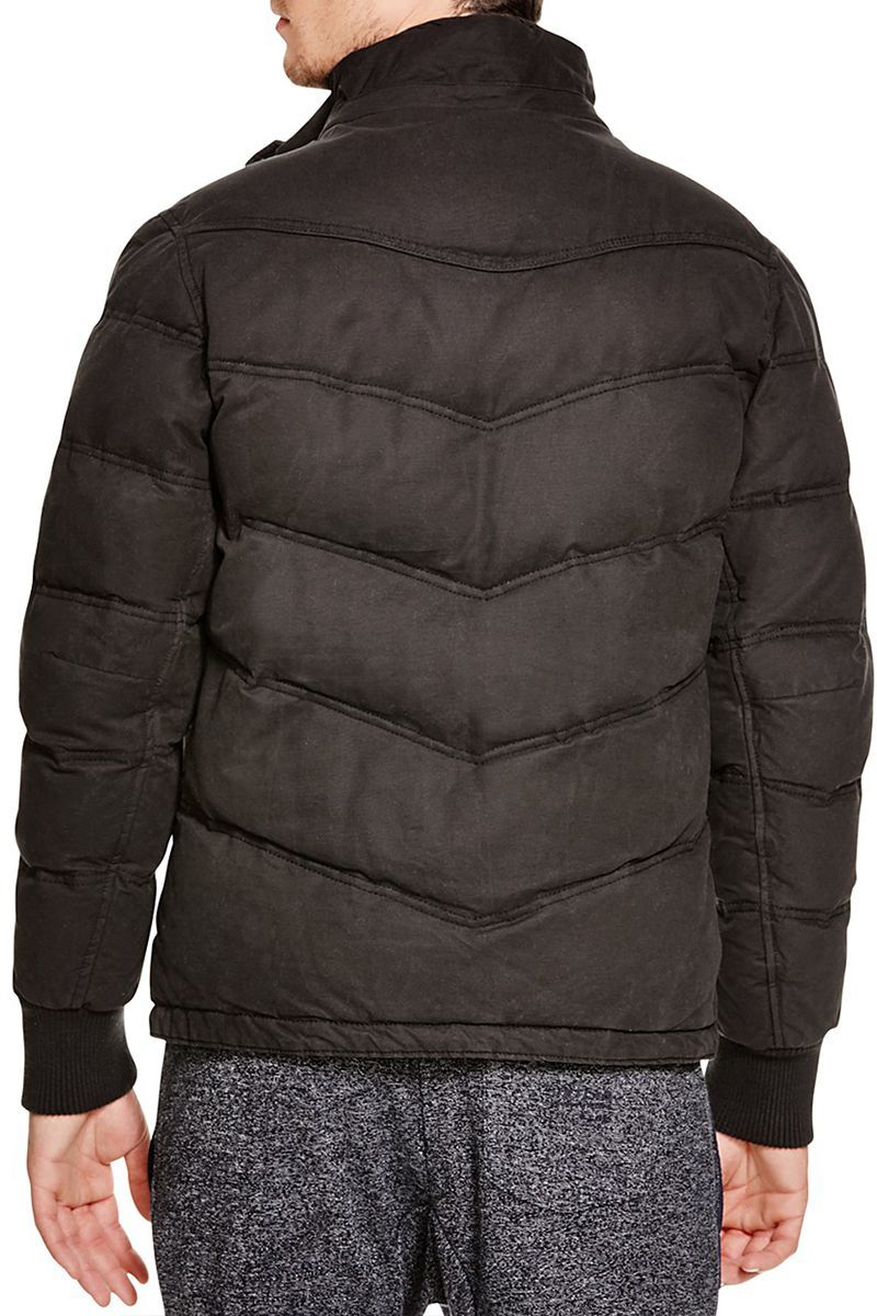 Jetlag Black Hooded Parka