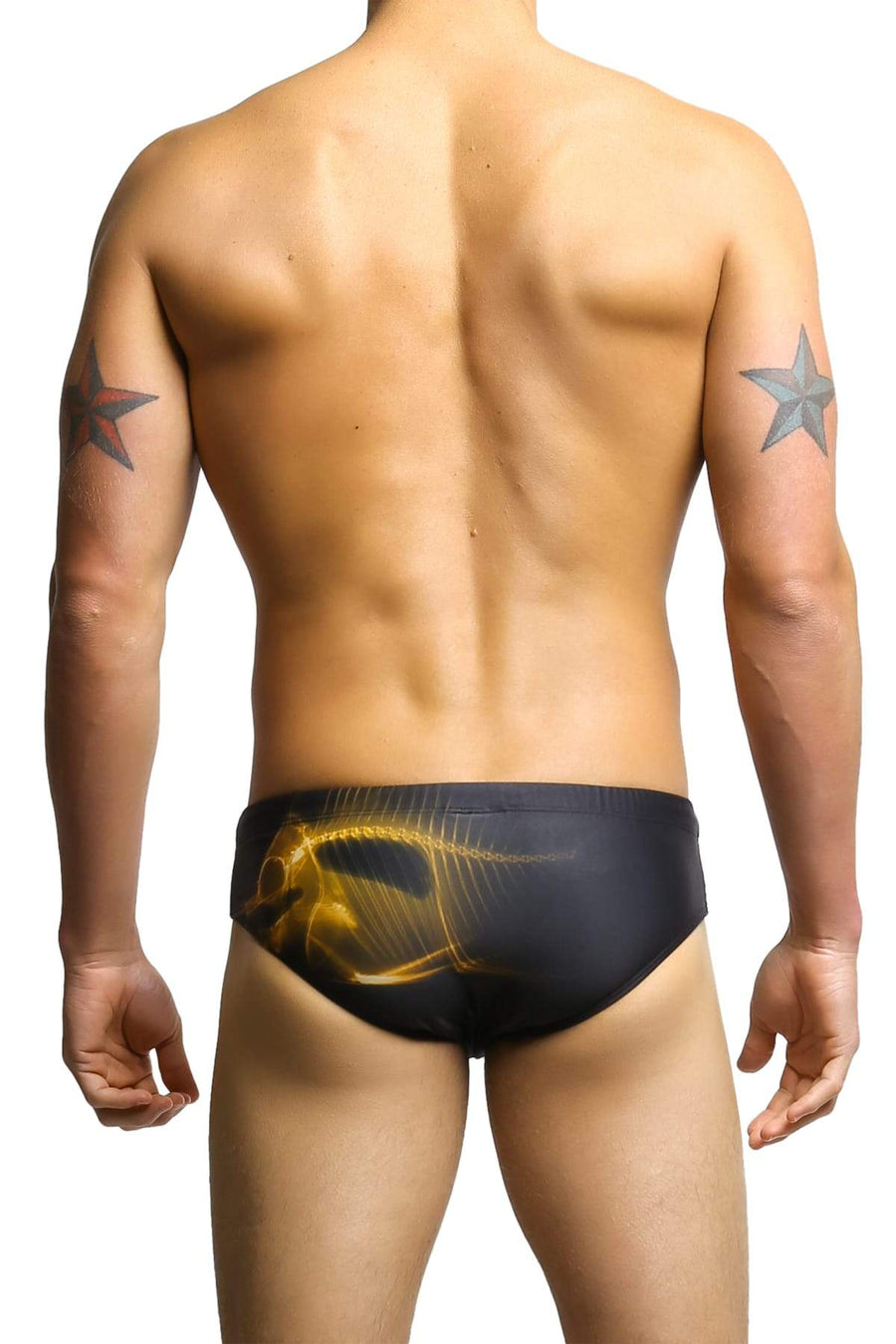 Vanwolff Black Pirhana Swim Brief