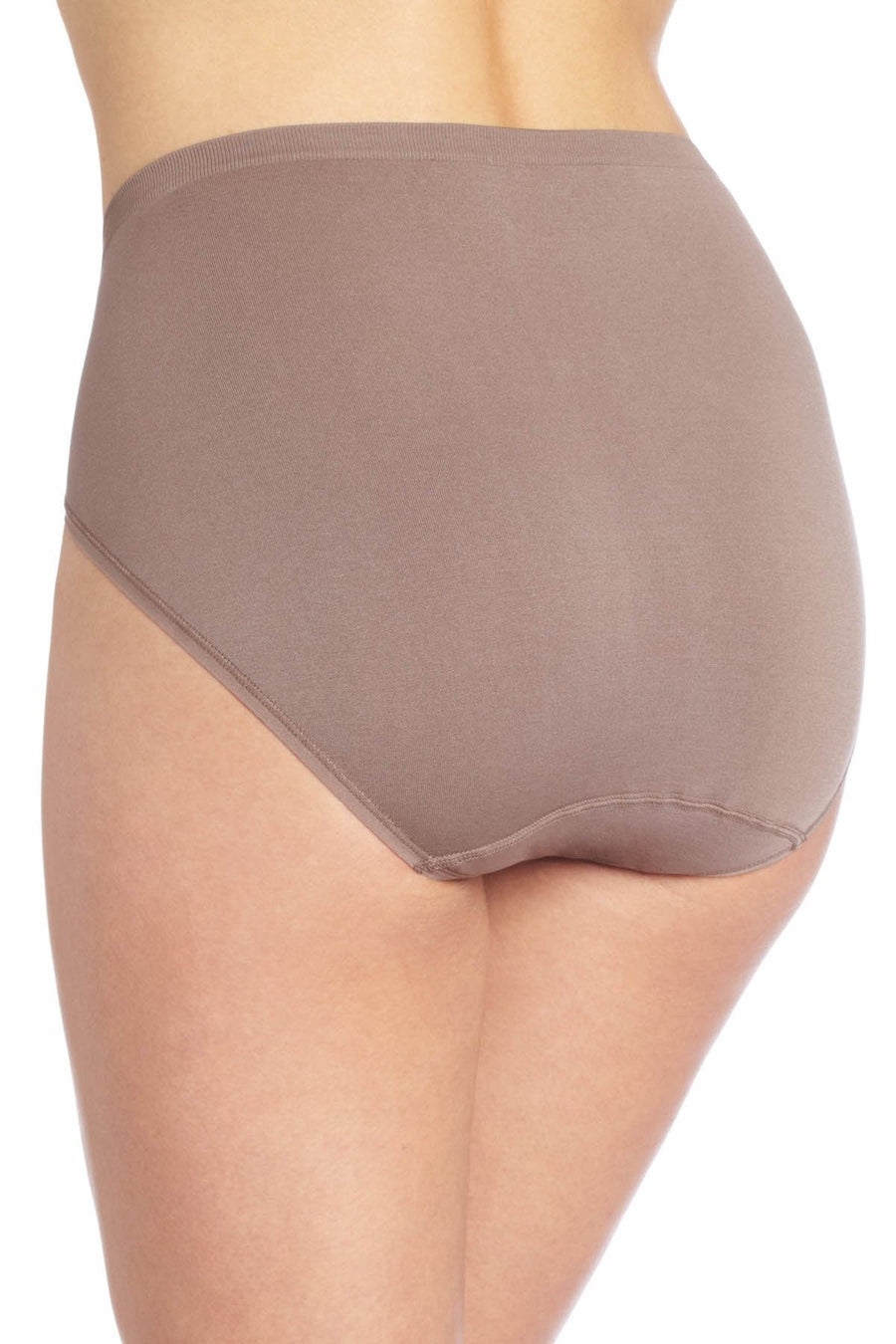 Vanity Fair Walnut Seamless High-Cut Brief