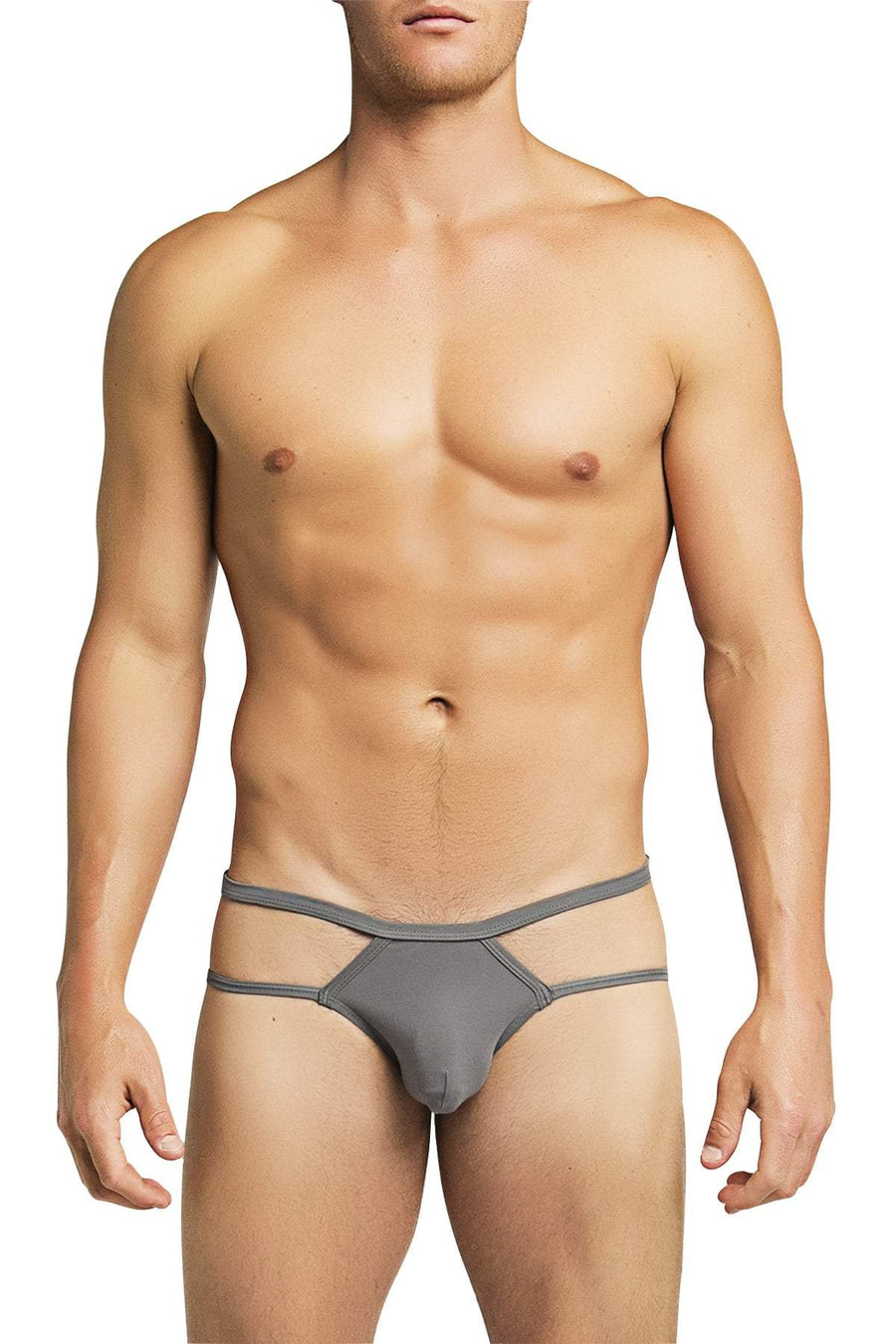 Core Grey Exposed Sides Brief