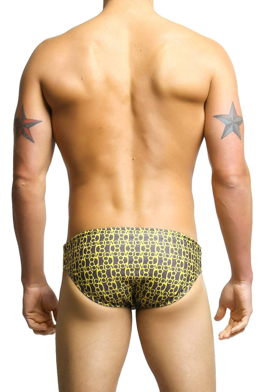 Radical Element Yellow Brass Knuckles Luke Swim Brief