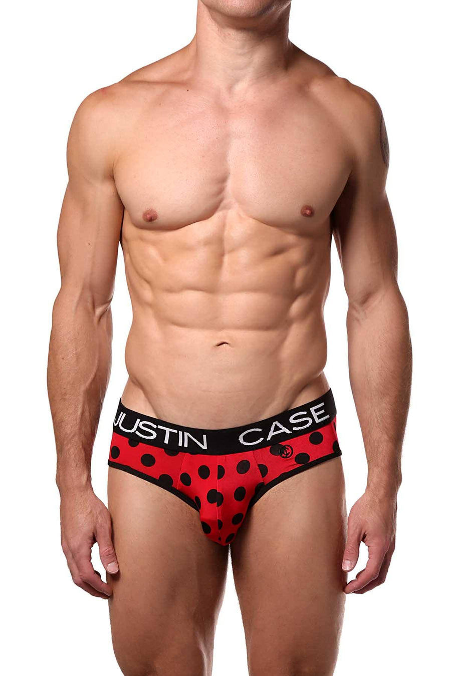 JustinCase Red Polka Brief