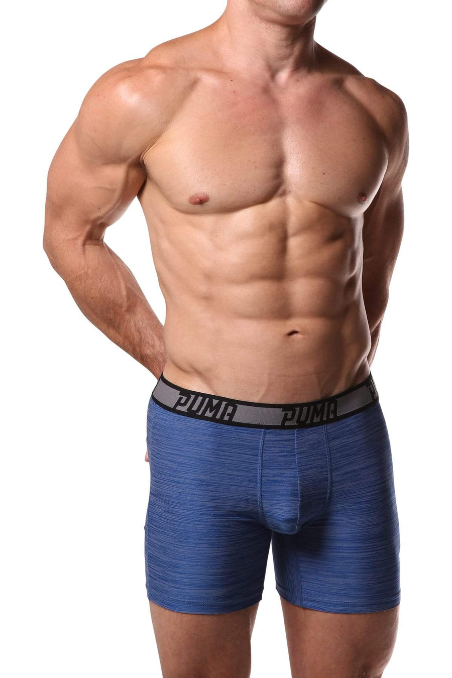 PUMA Blue Stripe Boxer Brief
