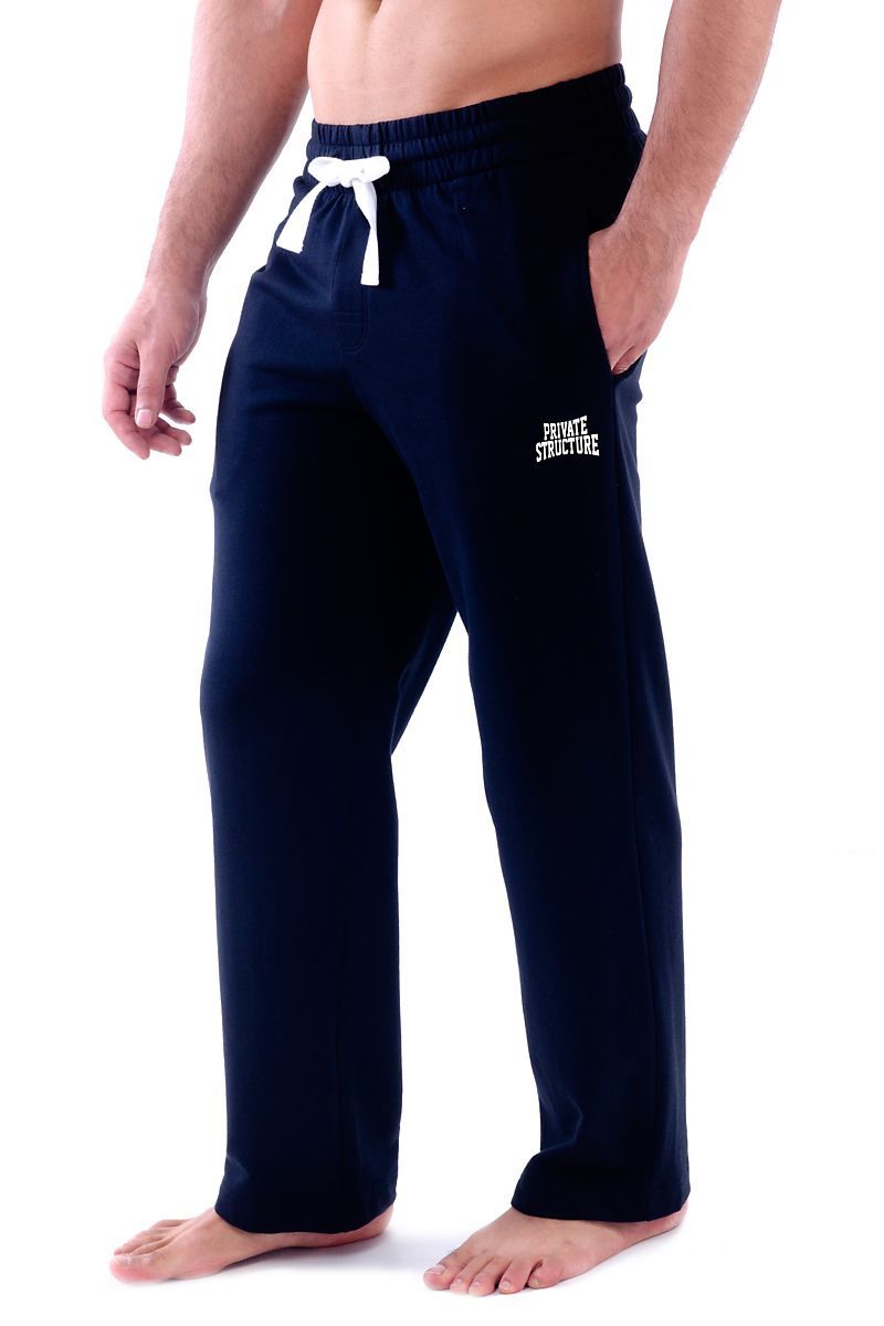 Private Structure Black Baby Terry Pant