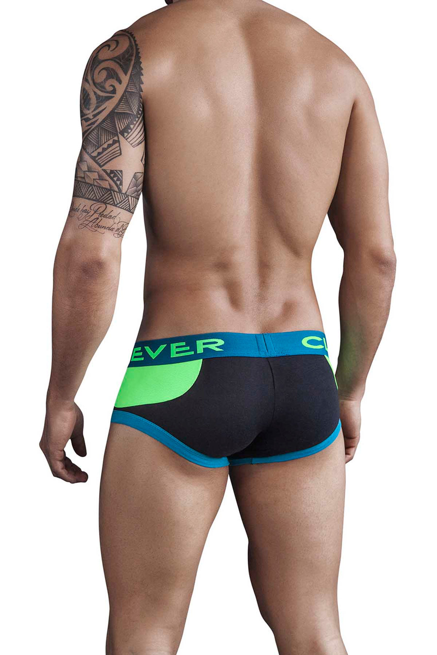 Clever Black Carioca Spirit Latin Brief