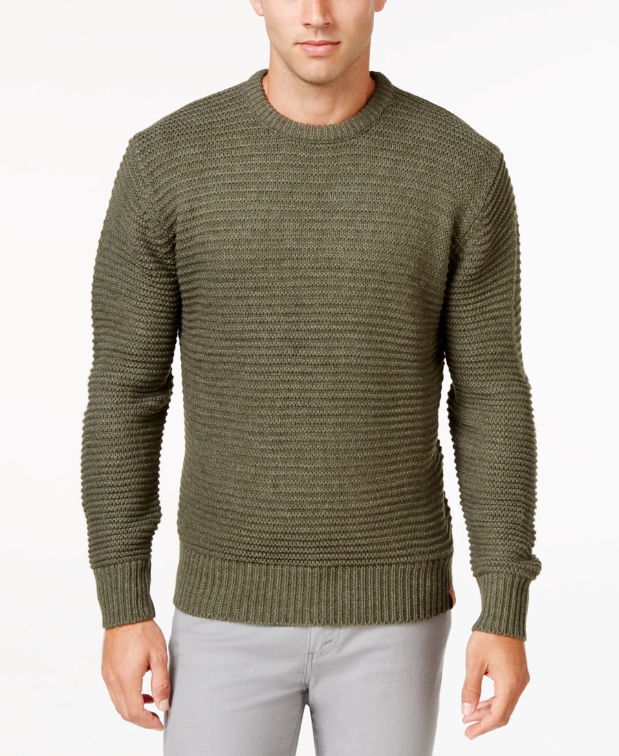Weatherproof Vintage Men's Big and Tall Chunky Crew Sweater