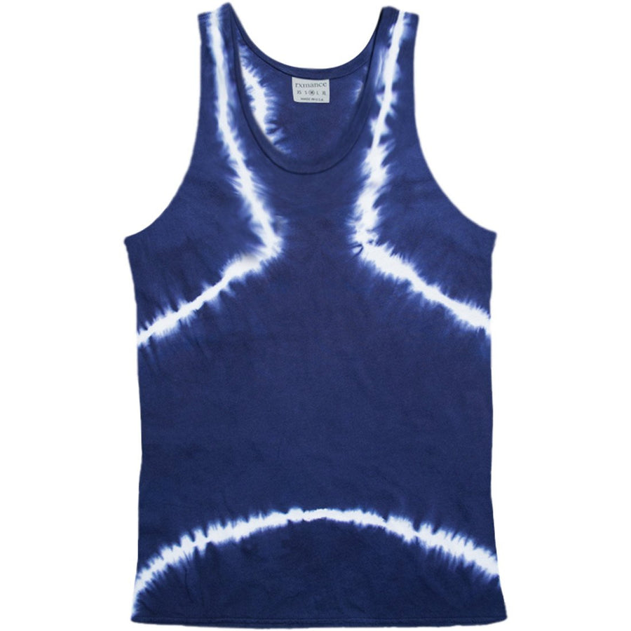 Rxmance Storm Blue Tie Dye Tank Top