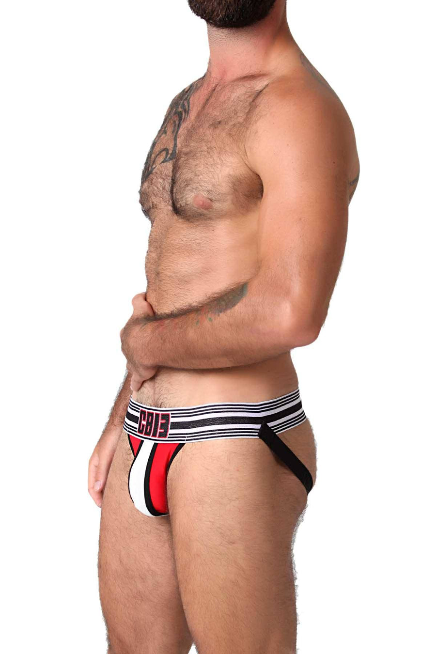 Cellblock 13 Red/White/Grey Cellmate Jock