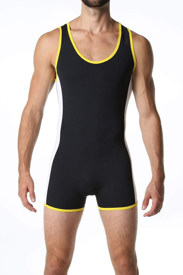 CheapUndies Yellow Sport Singlet