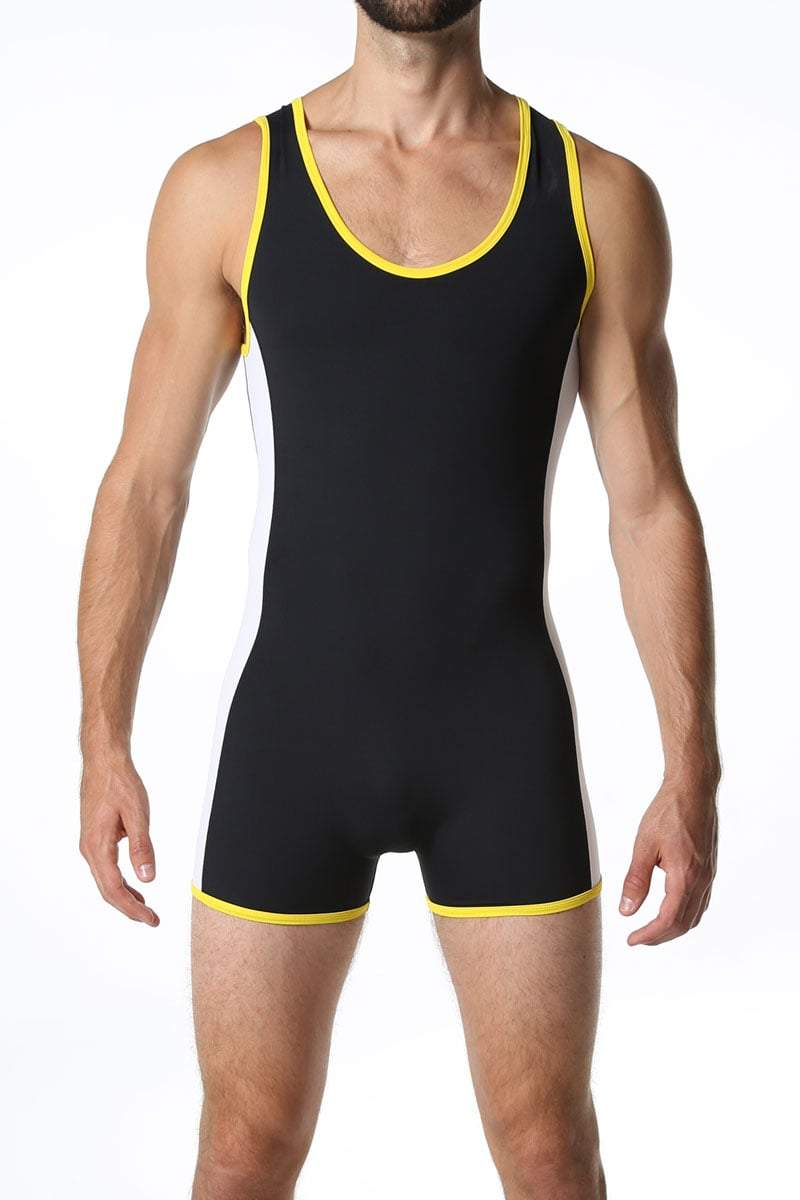 CheapUndies Yellow Sport Singlet