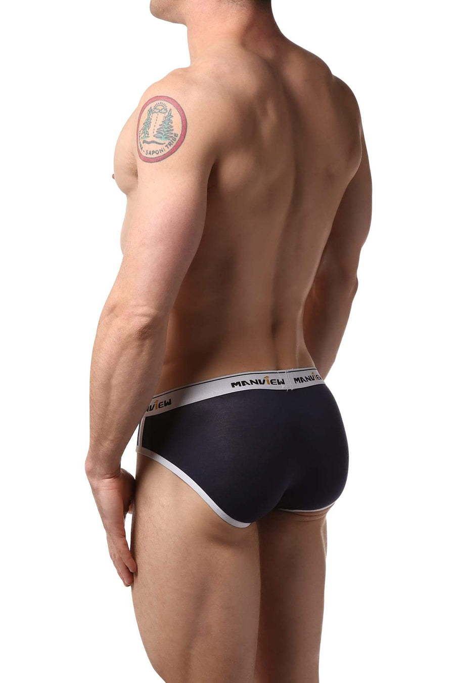 Manview Navy Racer Brief