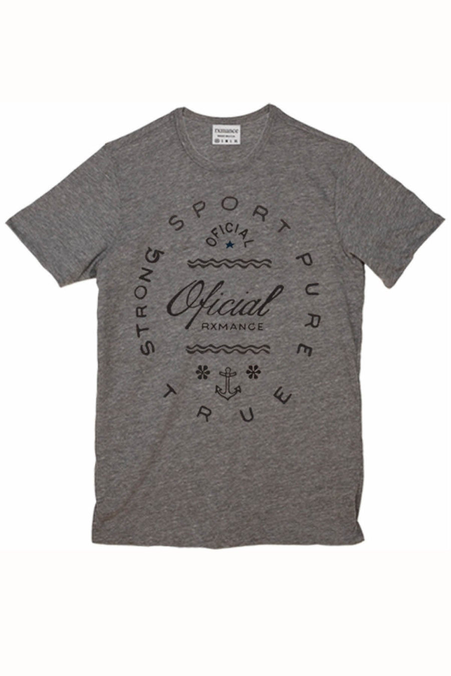 Rxmance Grey Oficial Crew Tee