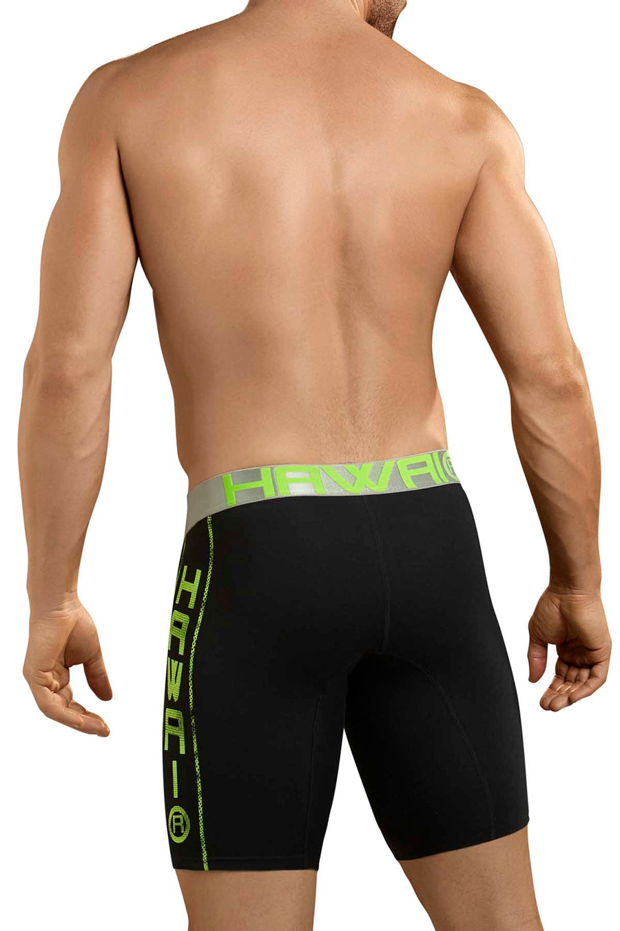 Hawai Solid Black Boxer