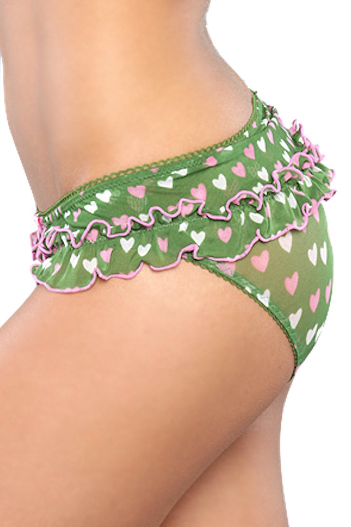 Spreegirl Green Heart Of Gold Panty